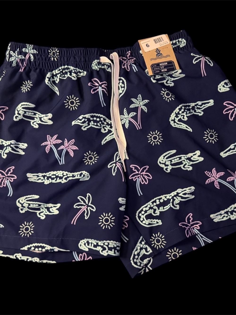CHUBBIES Lined Classic Mens MD 5.5'' Volley Shorts